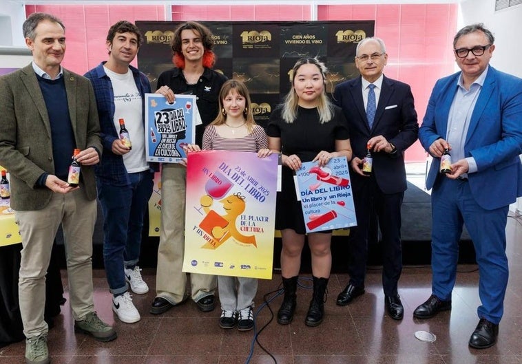 La alumna de la Escuela Superior de Diseño de La Rioja (ESDIR) Zahira Jiménez Serrano, ha sido la ganadora del concurso del diseño de la etiqueta y cartel de la 29º edición de 'Un libro y un Rioja, el placer de la cultura'.
