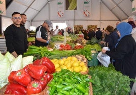 La mejor cara de las Jornadas Gastronómicas de la Verdura en la carpa del Silo