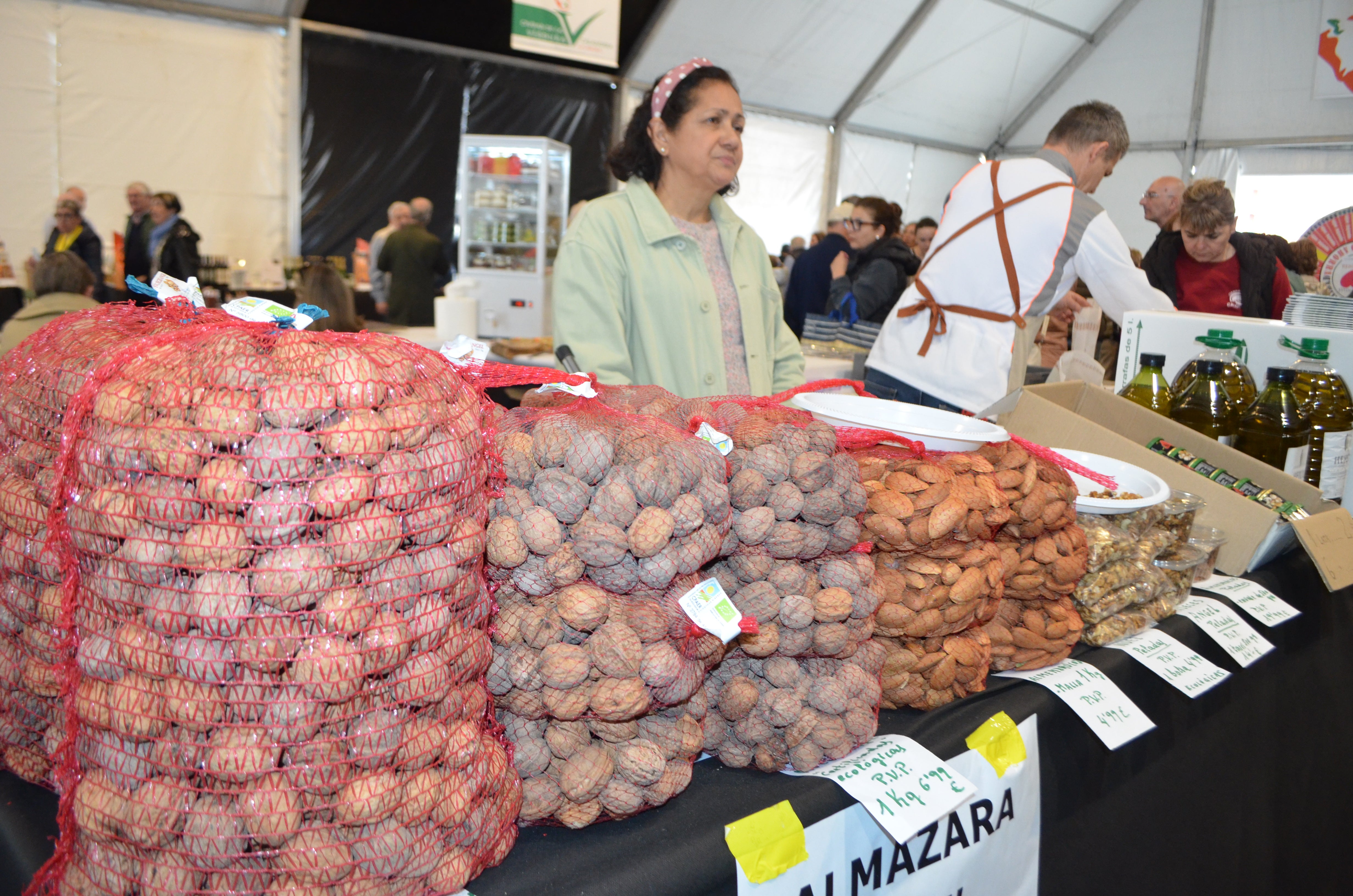 La mejor cara de las Jornadas Gastronómicas de la Verdura en la carpa del Silo
