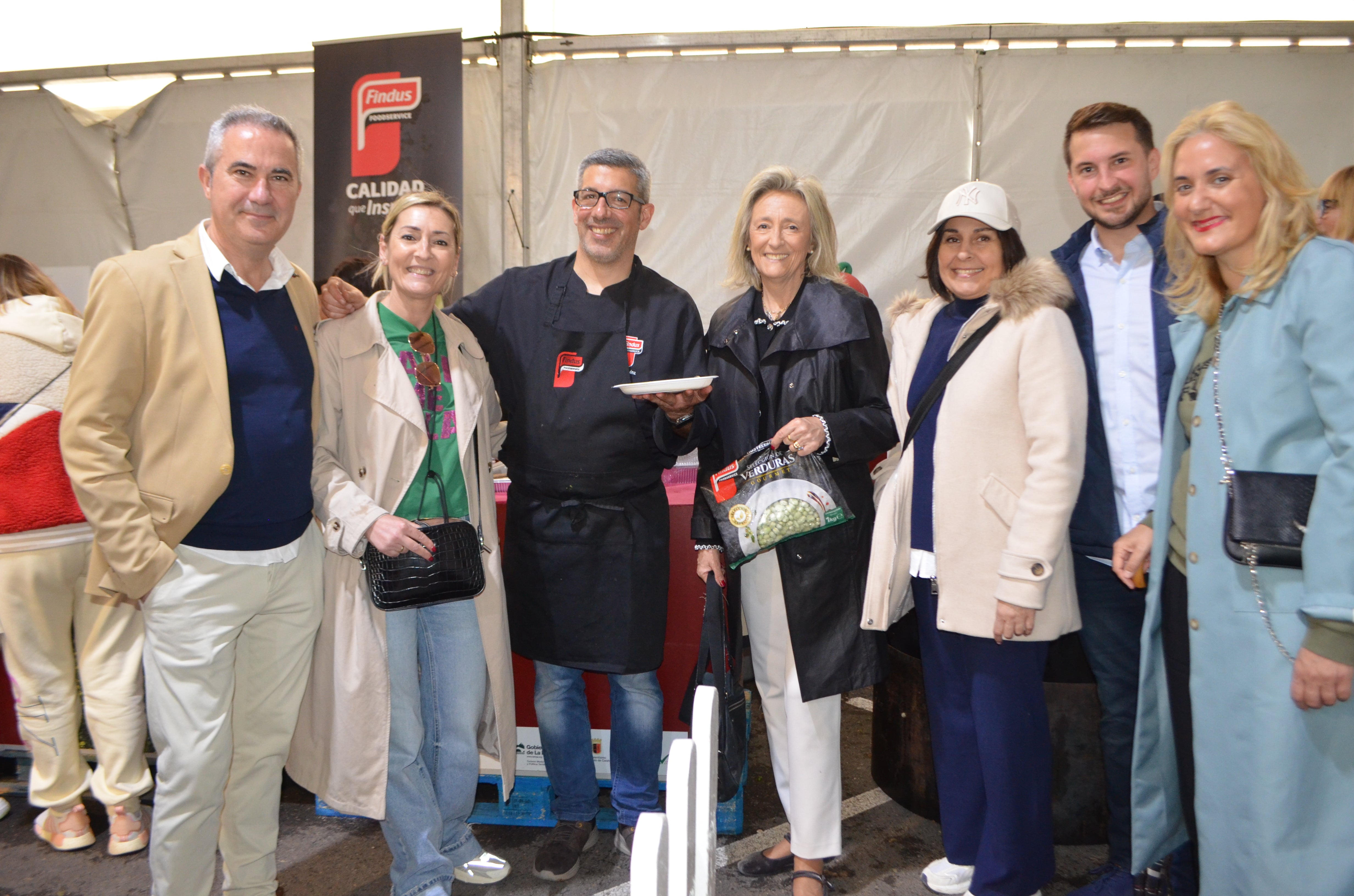 La mejor cara de las Jornadas Gastronómicas de la Verdura en la carpa del Silo