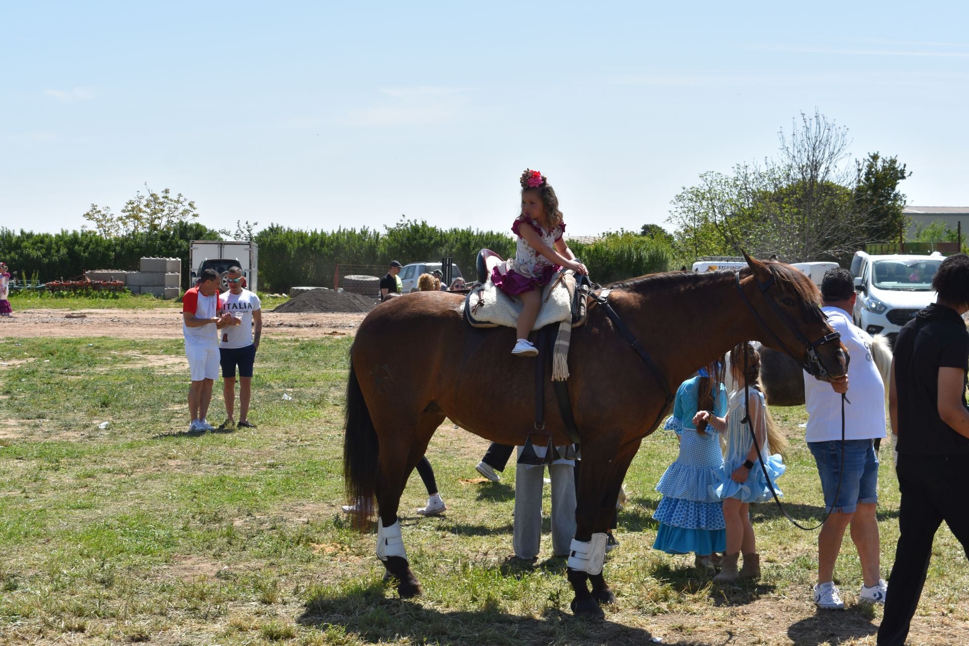 Los caballos protagonizan una mañana de ferias en Rincón de Soto