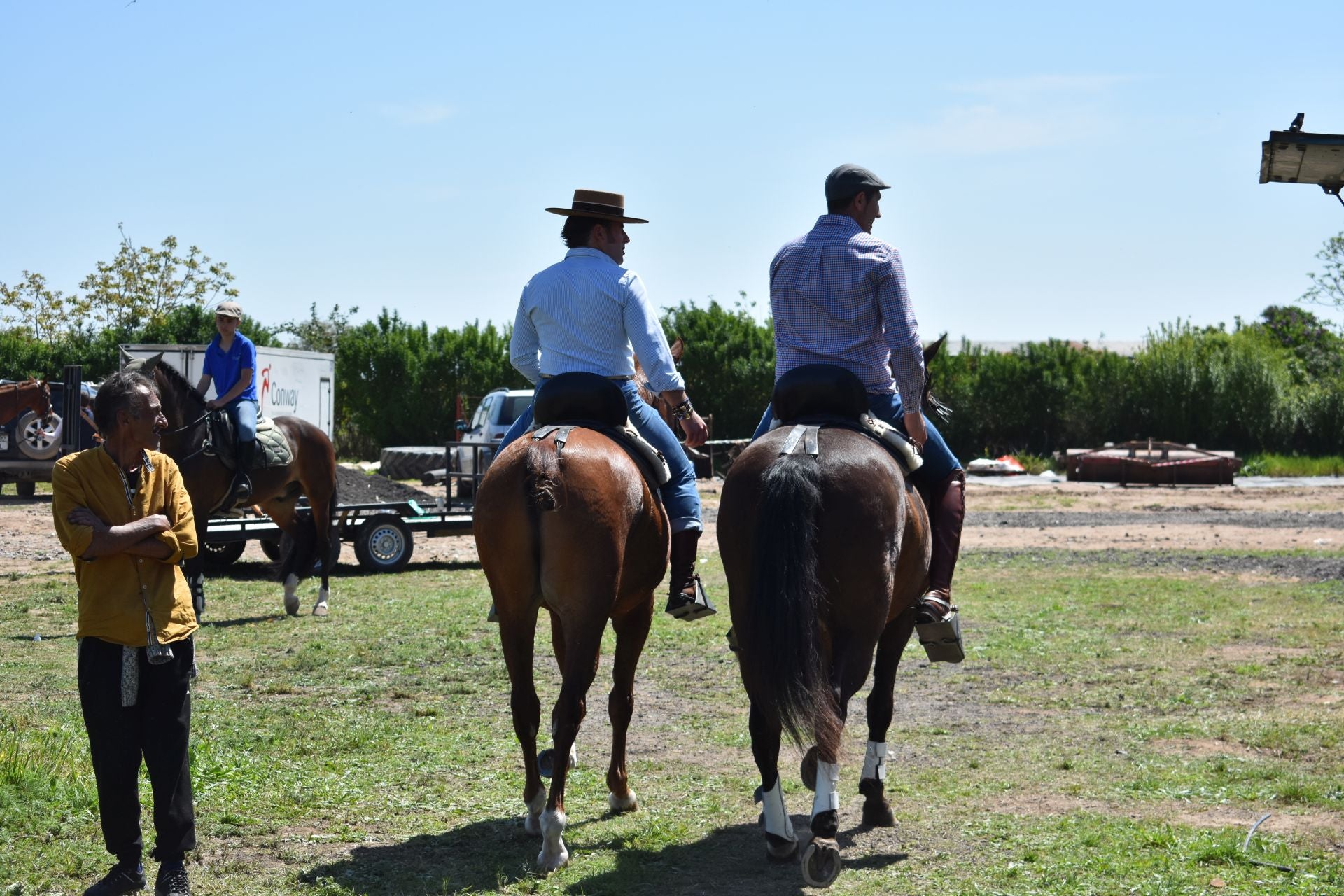 Los caballos protagonizan una mañana de ferias en Rincón de Soto