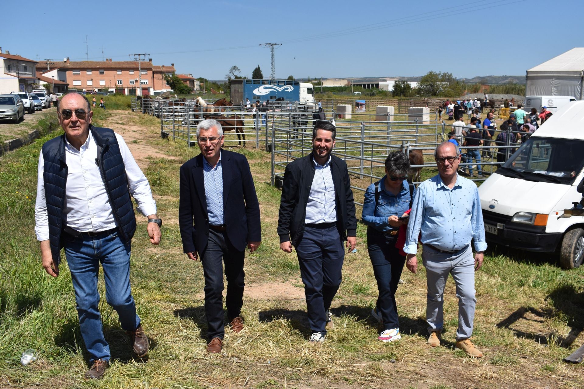 Los caballos protagonizan una mañana de ferias en Rincón de Soto