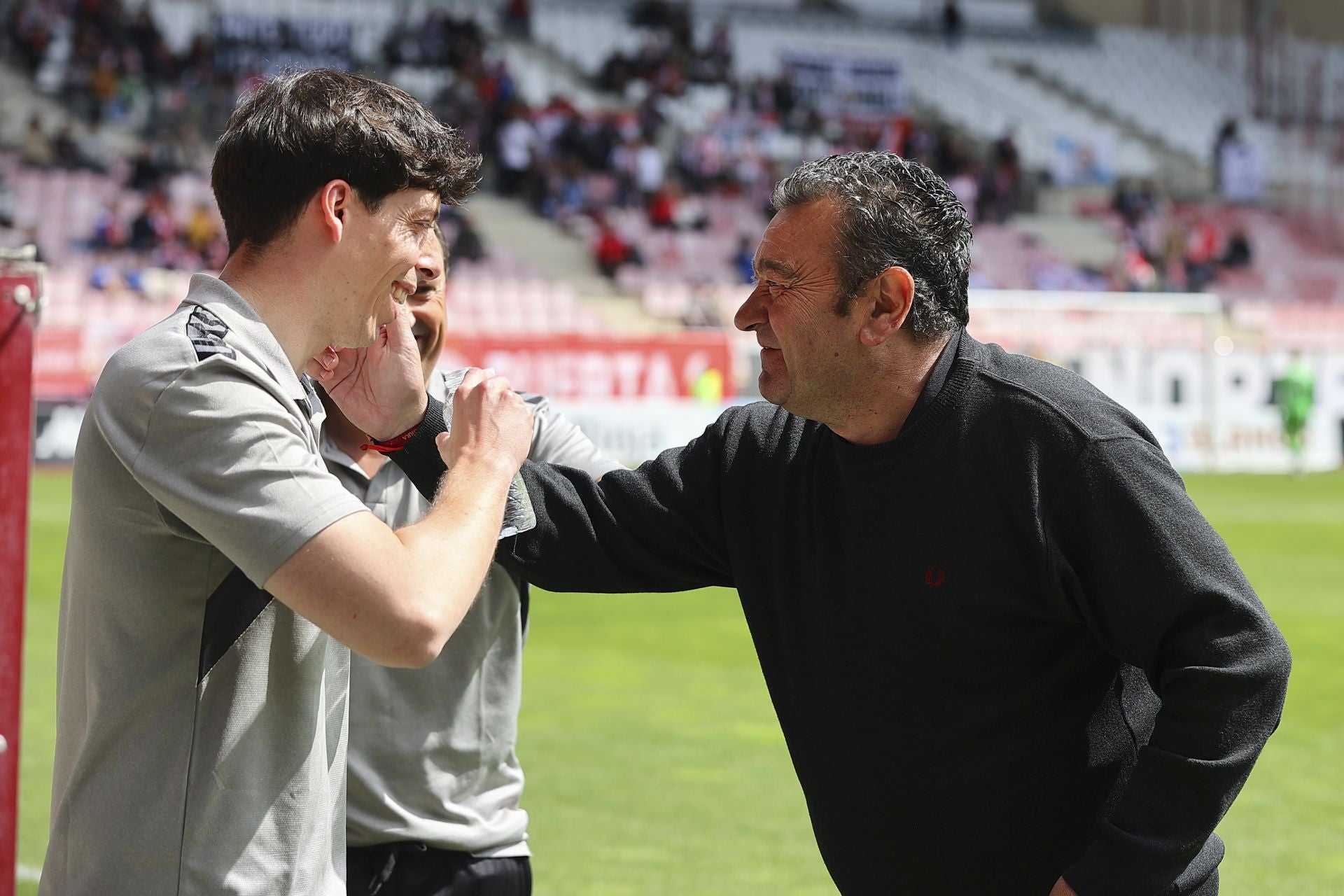 Alegría en la SDL por la victoria ante el Eibar