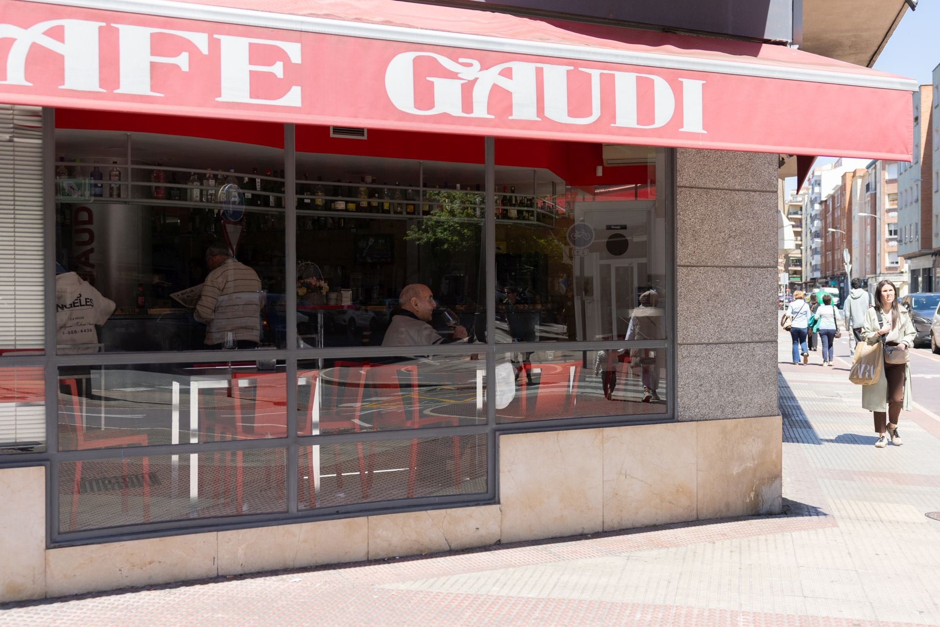 Las imágenes que deja el apagón en Logroño