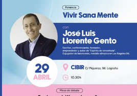 José Luis Llorente abre hoy el Foro Salud Mental y Emocional de Diario La Rioja
