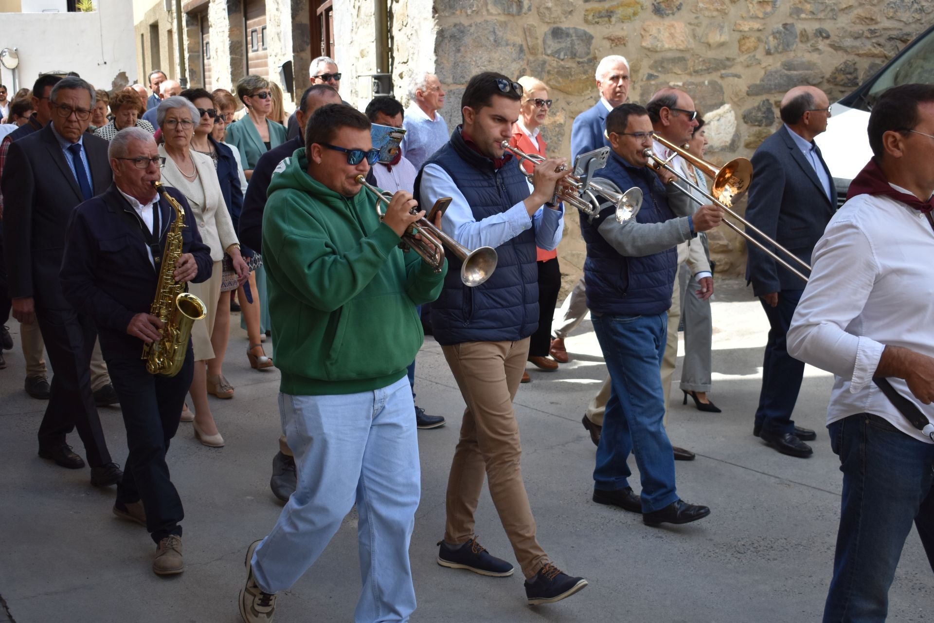 Las imágenes de la procesión en Rincón de Olivedo