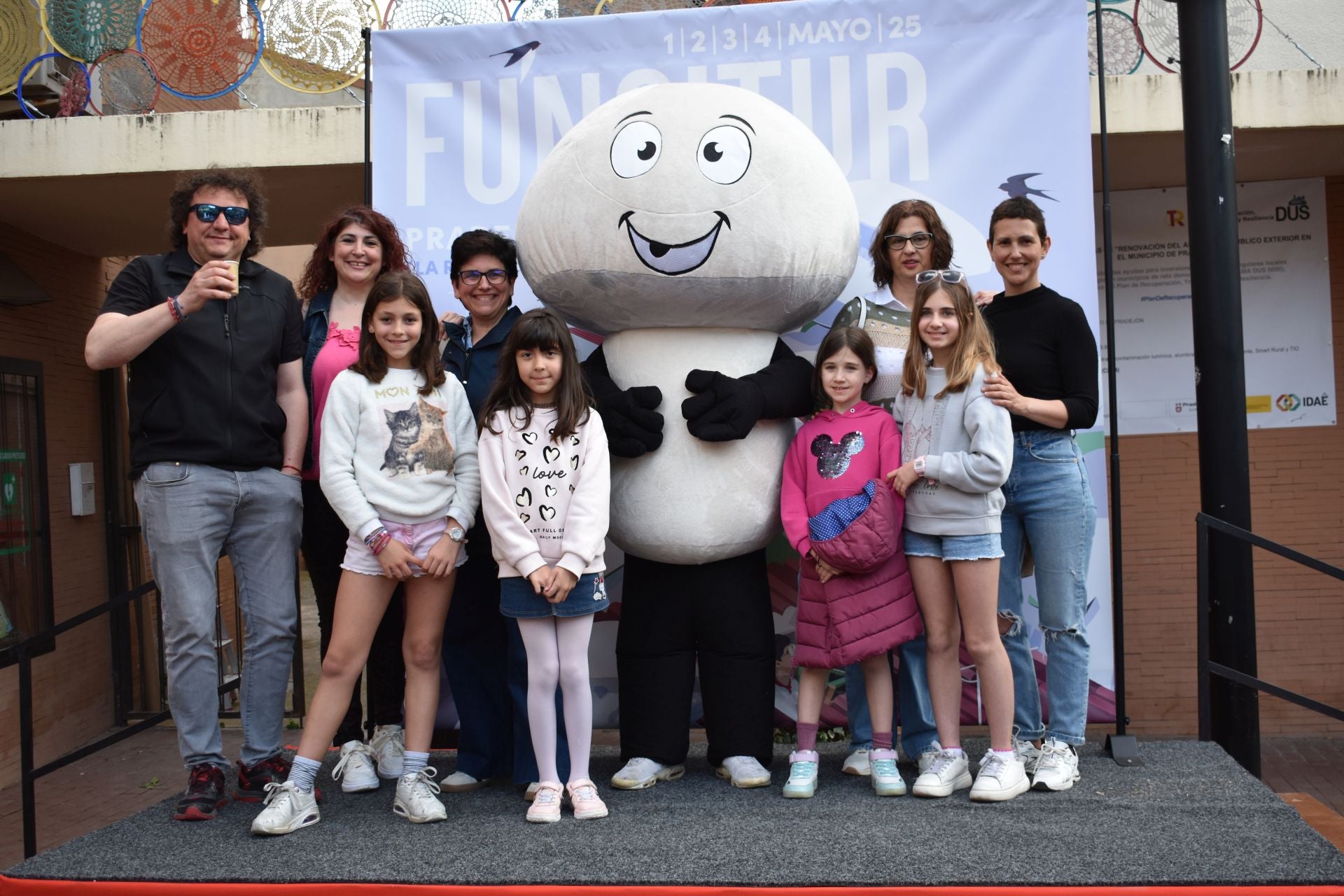 Los hermanos Echapresto, embajadores del champiñón en Pradejón