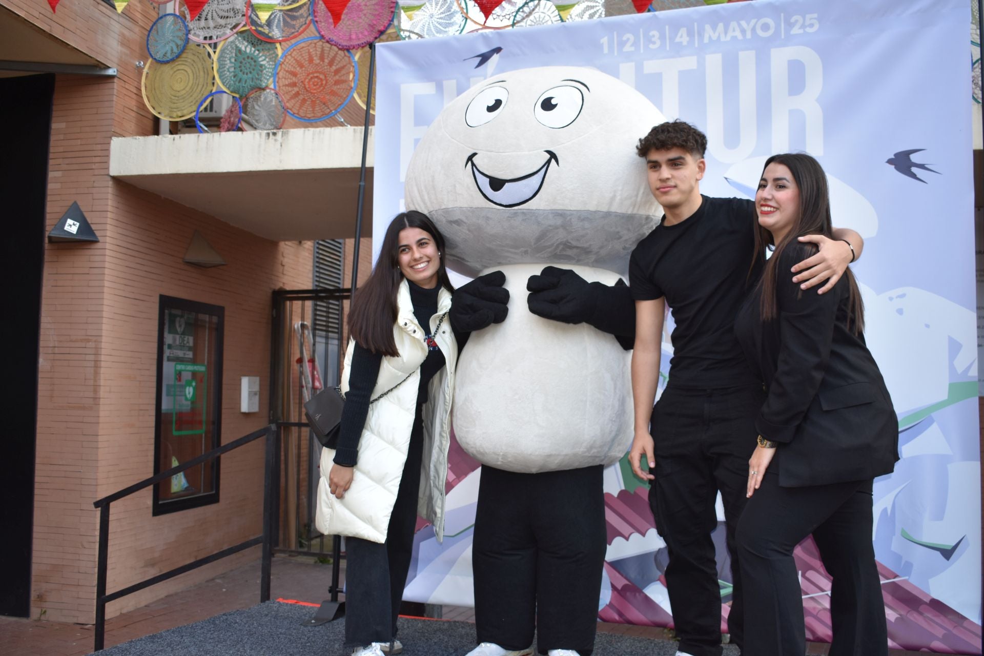 Los hermanos Echapresto, embajadores del champiñón en Pradejón