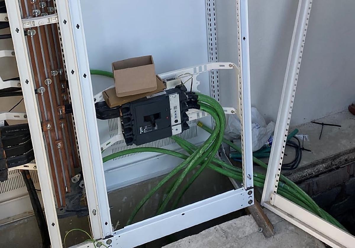 Sorprendidos cuatro vecinos de Calahorra con cable de cobre robado en Navarra