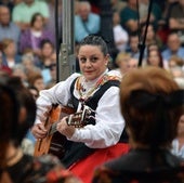 Joteras, en un festival en Logroño.