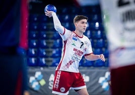 Álvaro Preciado, el mejor de los riojanos este sábado en el Palau.