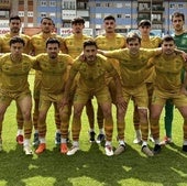 Once inicial que ha puesto en juego el Calahorra este domingo en Teruel.