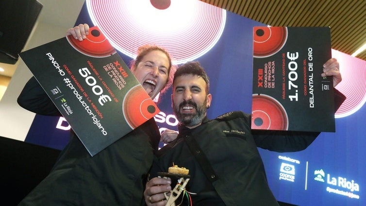 'El danzador', del Meraki de Nájera, el mejor pincho de La Rioja