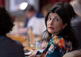 Eva Loza, en el pleno del 3 de abril.