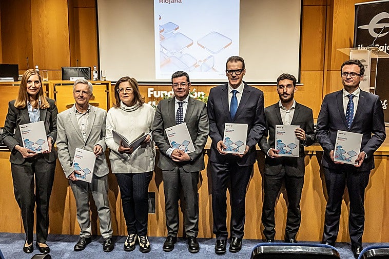 Ibercaja ha editado el noveno número de la revista 'Economía riojana'.