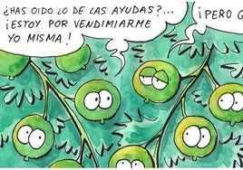 La vendimia en verde, según Tris