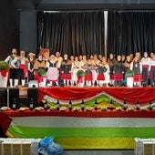 Festival de Escuelas de Jotas de La Rioja, ayer en Rincón.