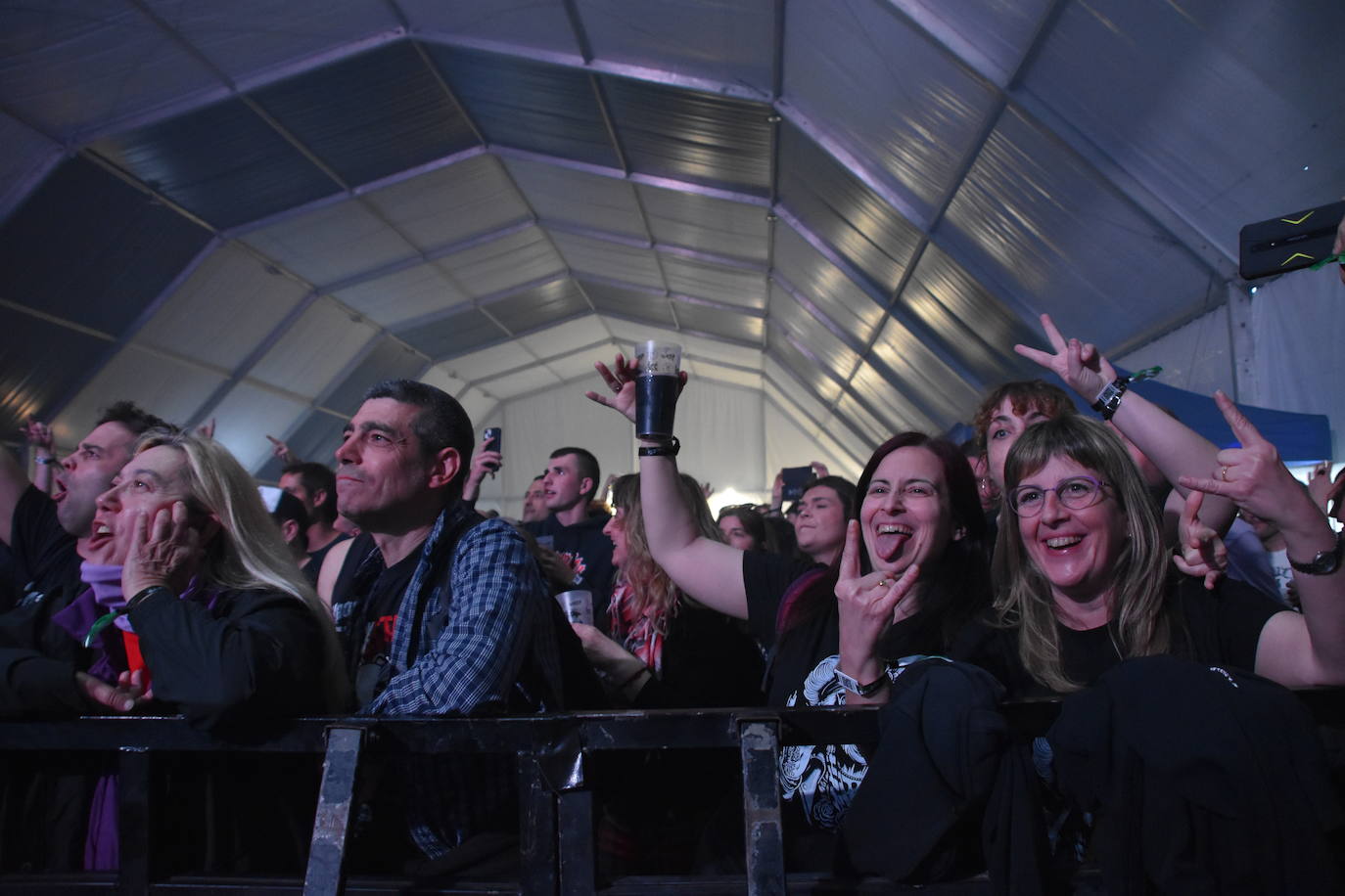 Las imágenes de la primera jornada del Kalagurrirock de Calahorra