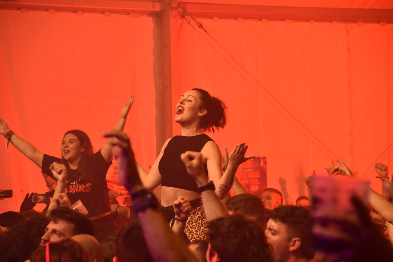 Las imágenes de la primera jornada del Kalagurrirock de Calahorra