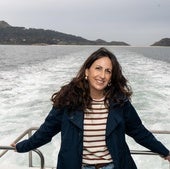 La escritora viguesa María Oruña, autora de la saga 'Puerto escondido' entre otros exitosos títulos.