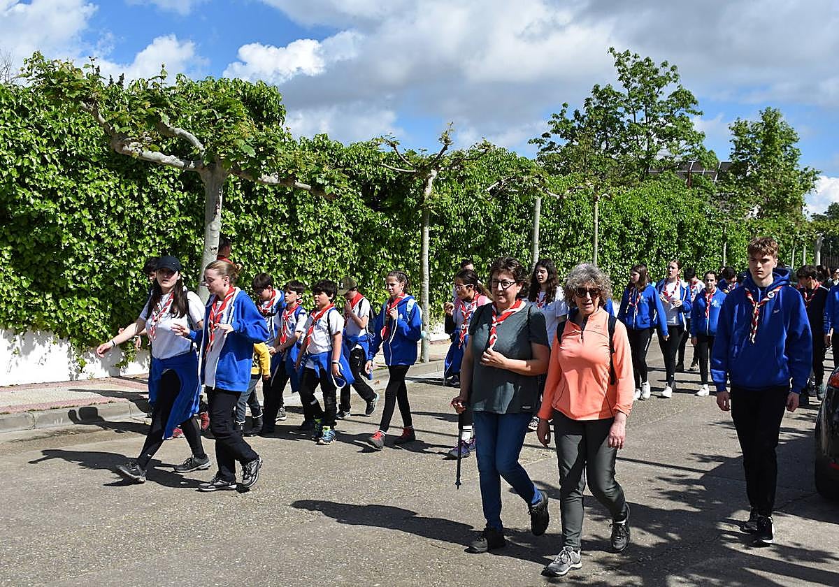 Las imágenes del 50 aniversario de los scouts de Autol