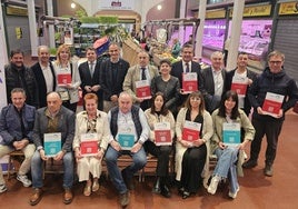 Foto de familia de los reconocidos con la distinción de 'Saborea España'.