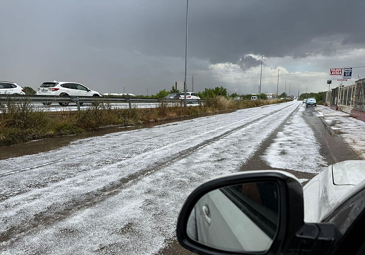 El extraño mayo y sus tormentas tempranas se ceban sobre el campo y el viñedo riojano