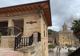 Centro de Villabuena, donde hoy comenzarán las fiestas.