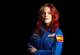 Sara García, la primera astronauta española.