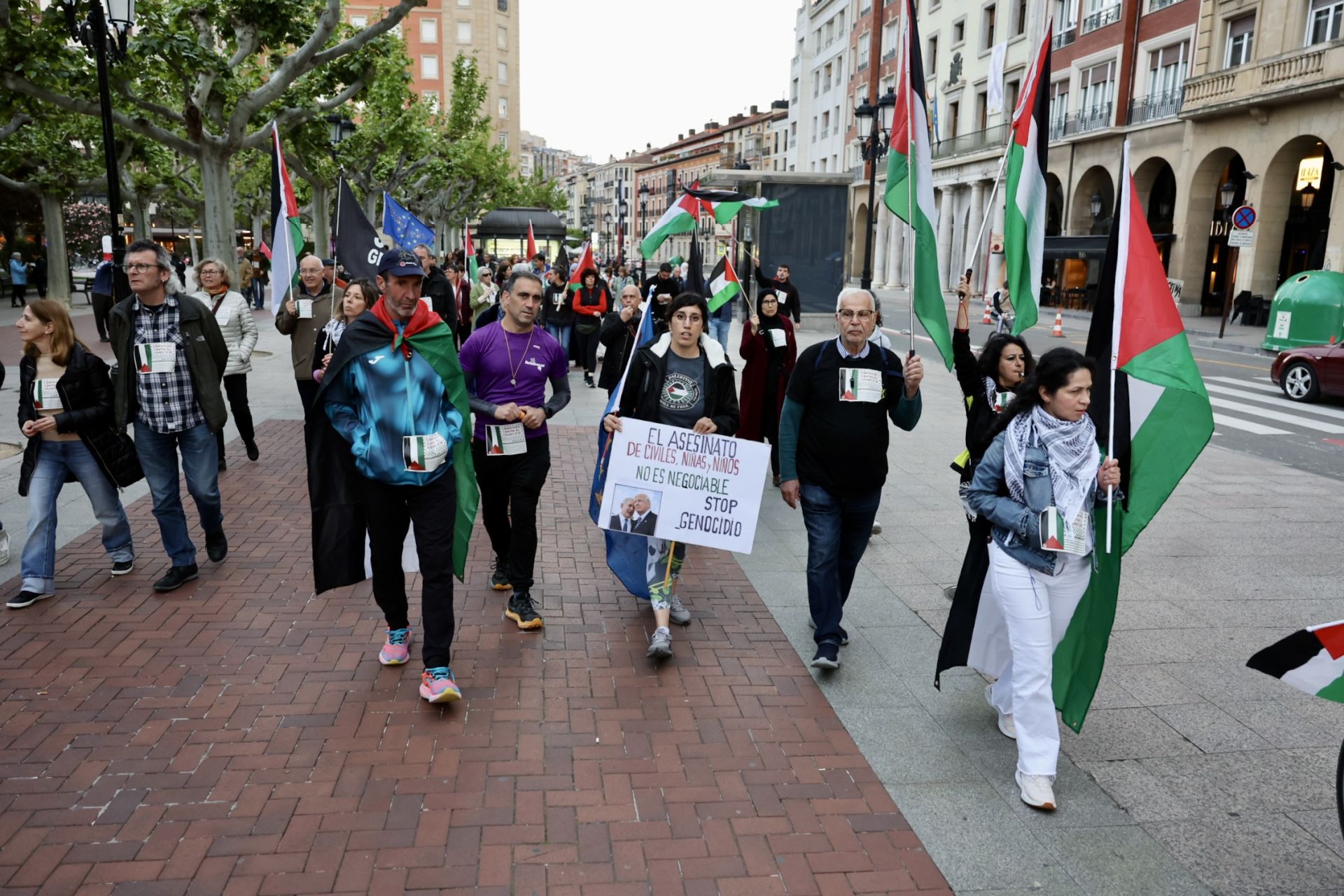 La Rioja se moviliza por Palestina