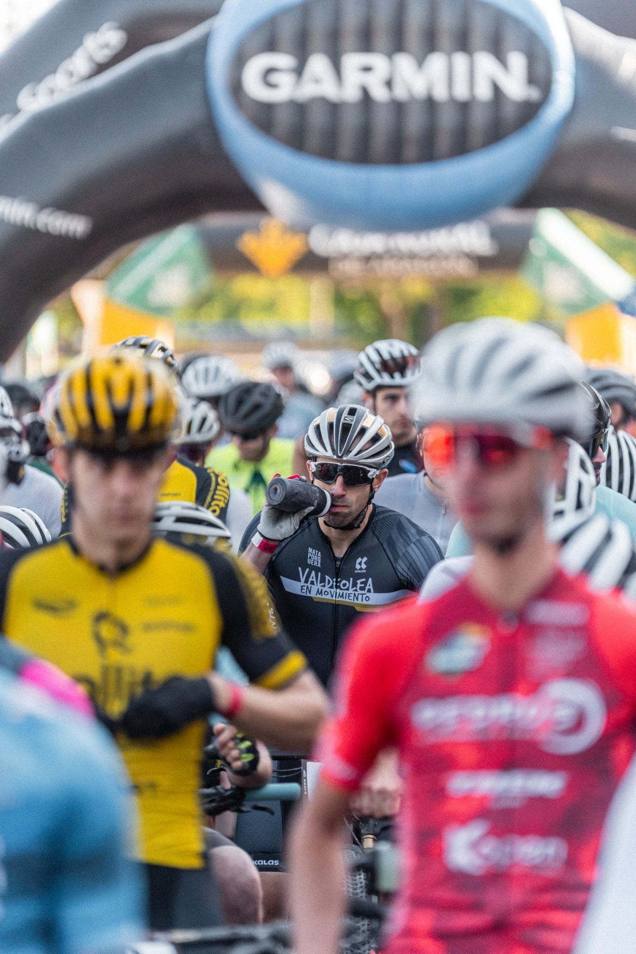 La salida y los podios de la segunda etapa de La Rioja Bike Race 2025