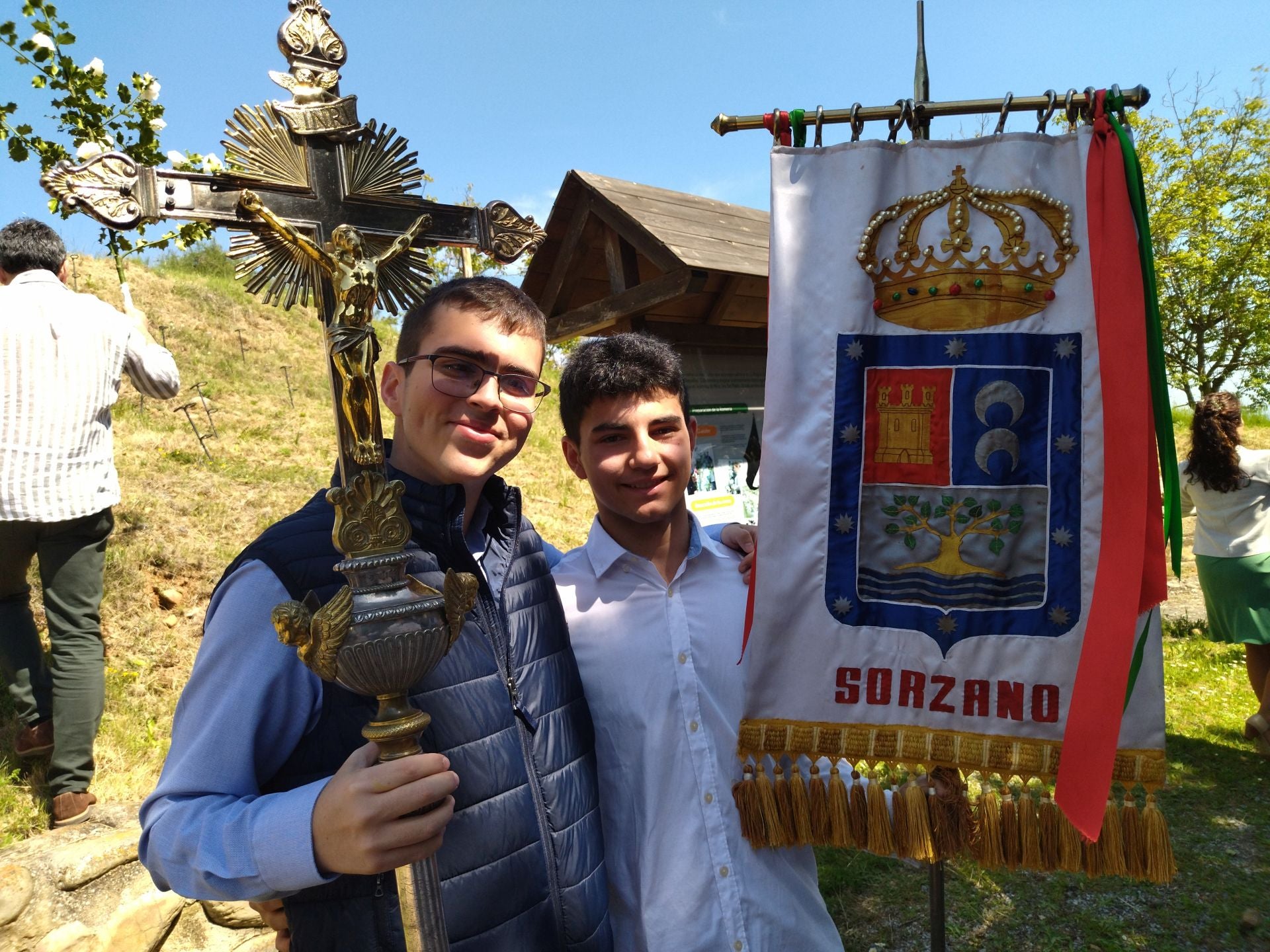 Las imágenes de la procesión de las Doncellas de Sorzano