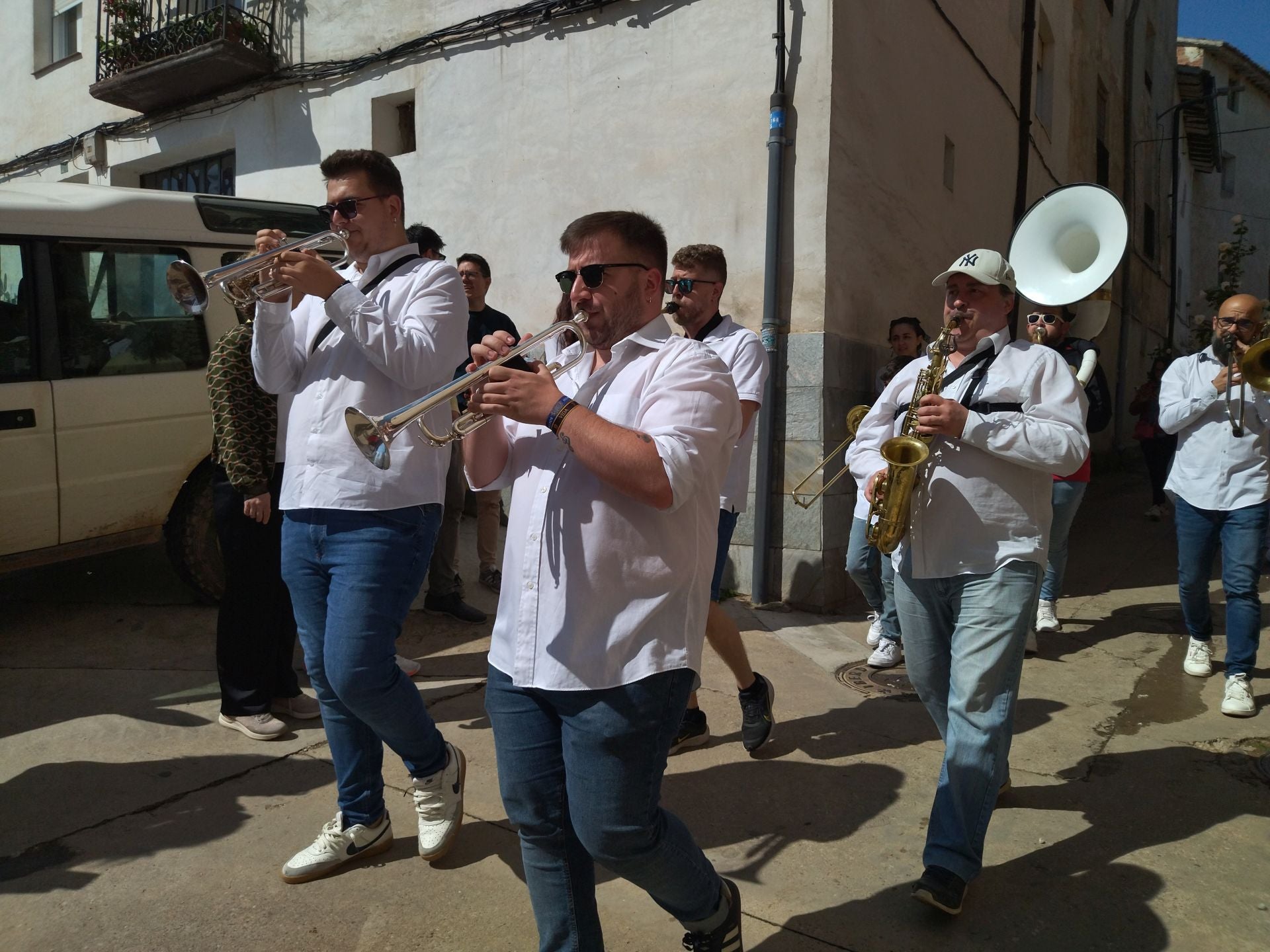 Las imágenes de la procesión de las Doncellas de Sorzano