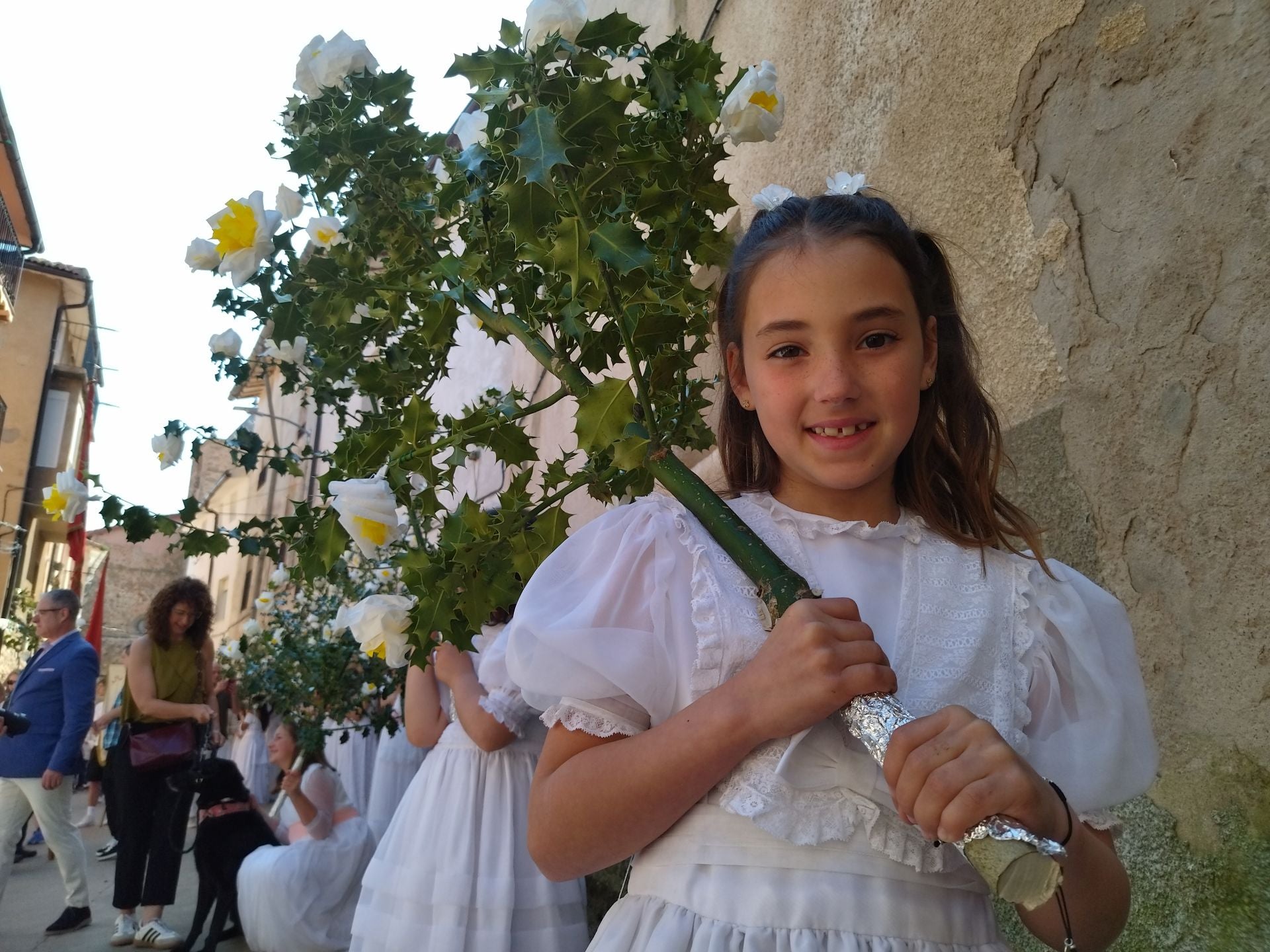 Las imágenes de la procesión de las Doncellas de Sorzano