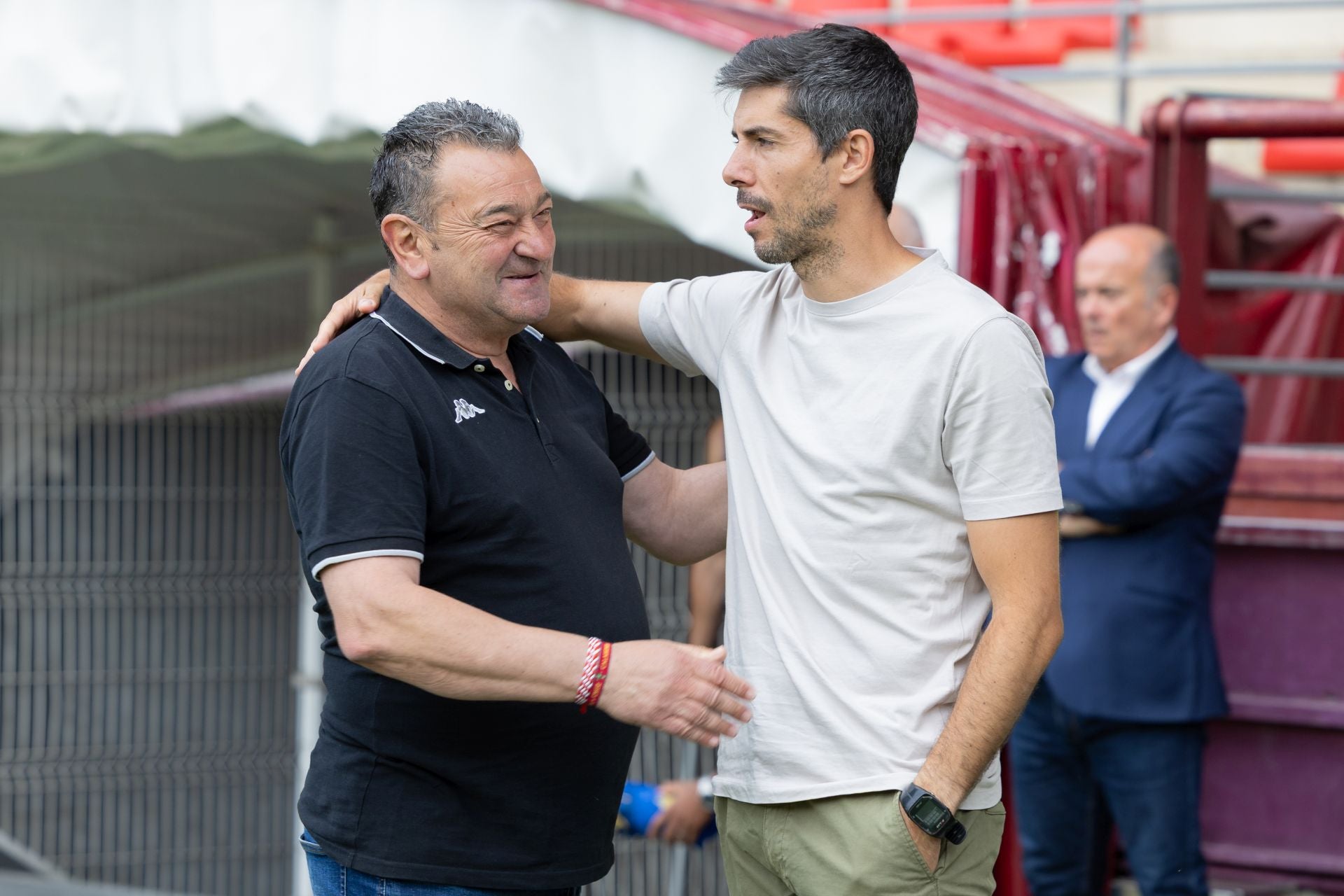 El partido SD Logroñés-Estepona en Las Gaunas