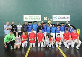 Participantes en el torneo Fundación Cajarioja.