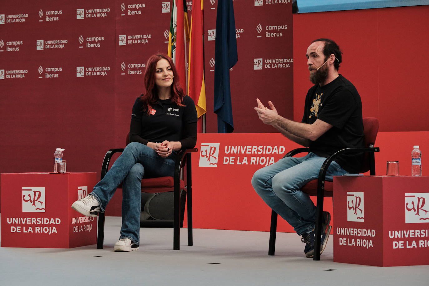 El paso de la primera astronauta española por Logroño