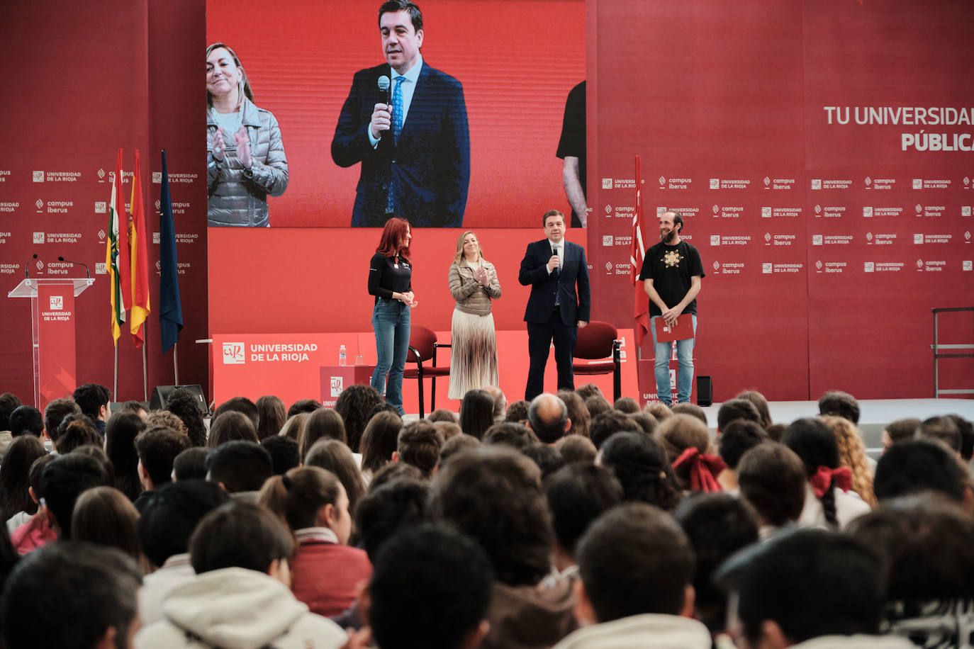 El paso de la primera astronauta española por Logroño