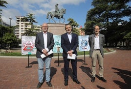 Presentación de la campaña, este viernes, en El Espolón.