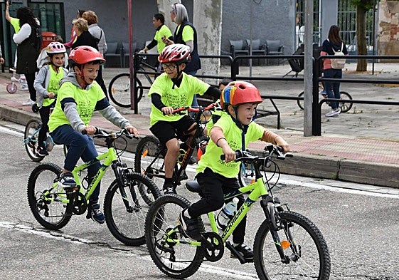 Anterior edición del Día de la Bicicleta en Cervera.