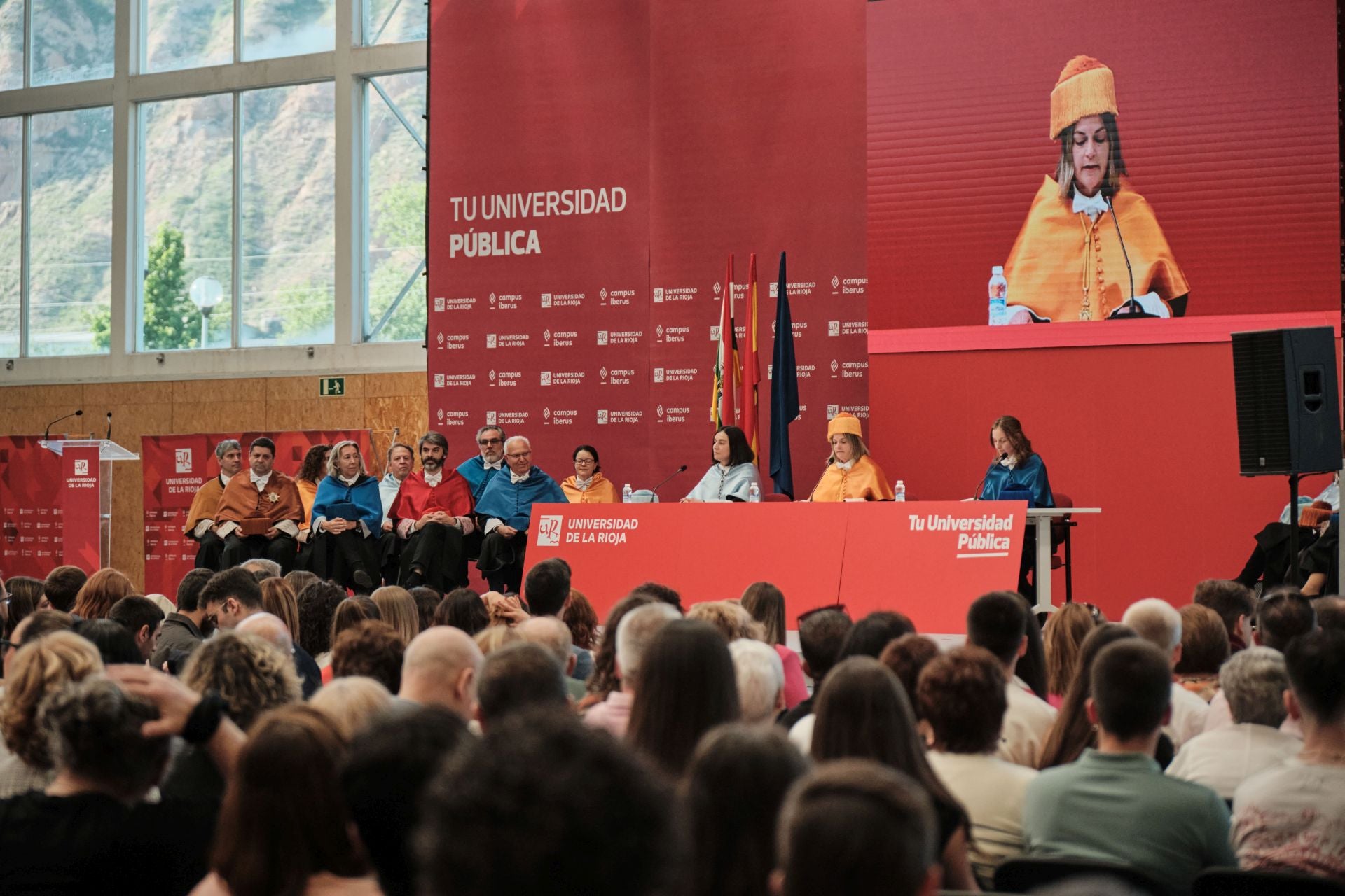 Acto de graduación de la Escuela de Máster y Doctorado de la UR