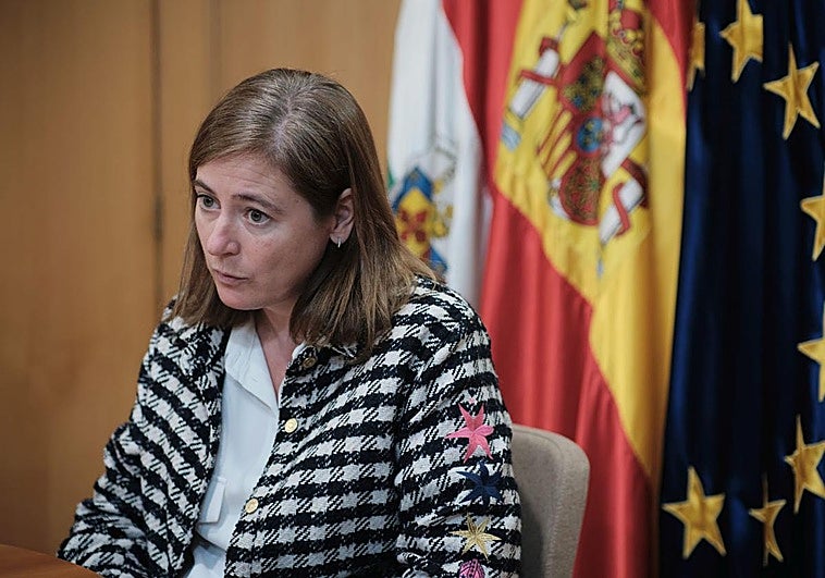 Noemí Manzanos, consejera de Agricultura.