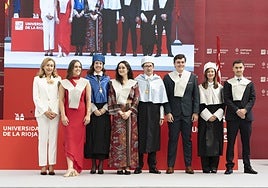 Las imágenes de la graduación de Ciencias de la Salud de la UR