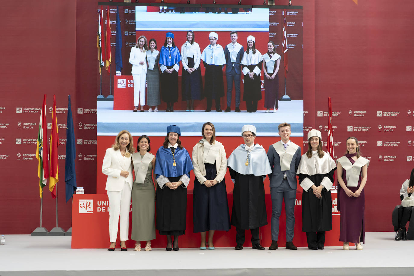 Las imágenes de la graduación de Ciencias de la Salud de la UR