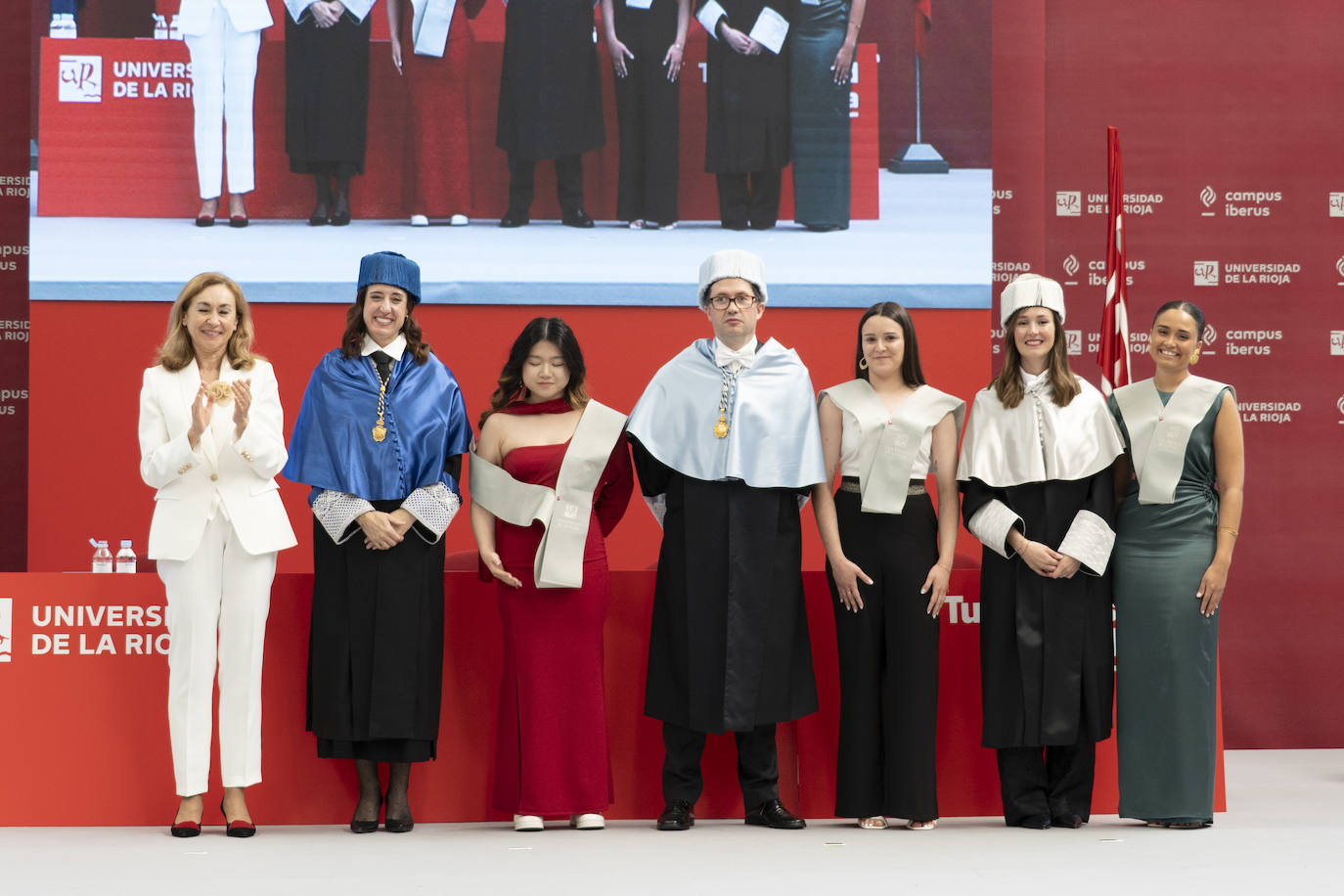 Las imágenes de la graduación de Ciencias de la Salud de la UR