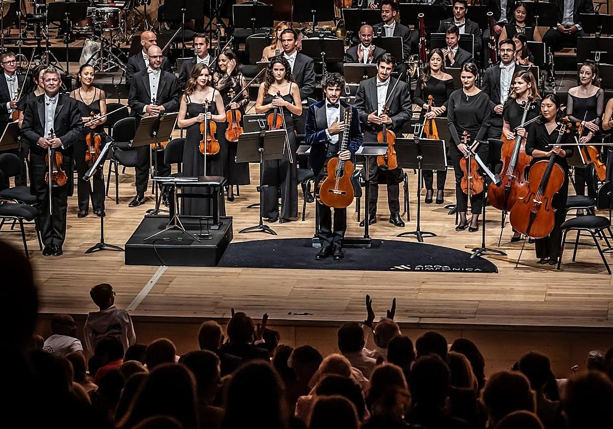 Concierto de Pablo Sainz-Villegas, en Riojafórum.