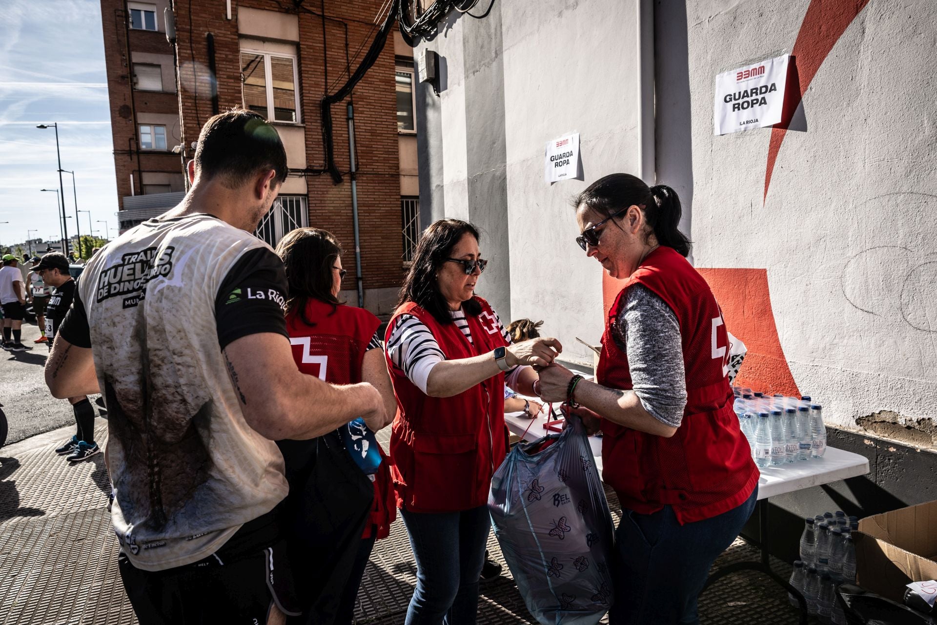 Muy buen ambiente durante la carrera en Logroño