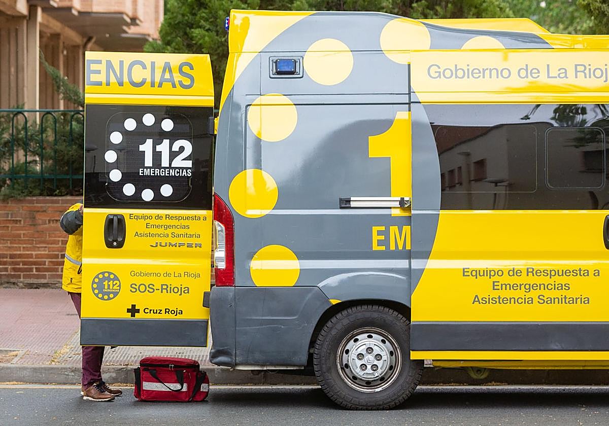 Ambulancia del SOS Rioja.