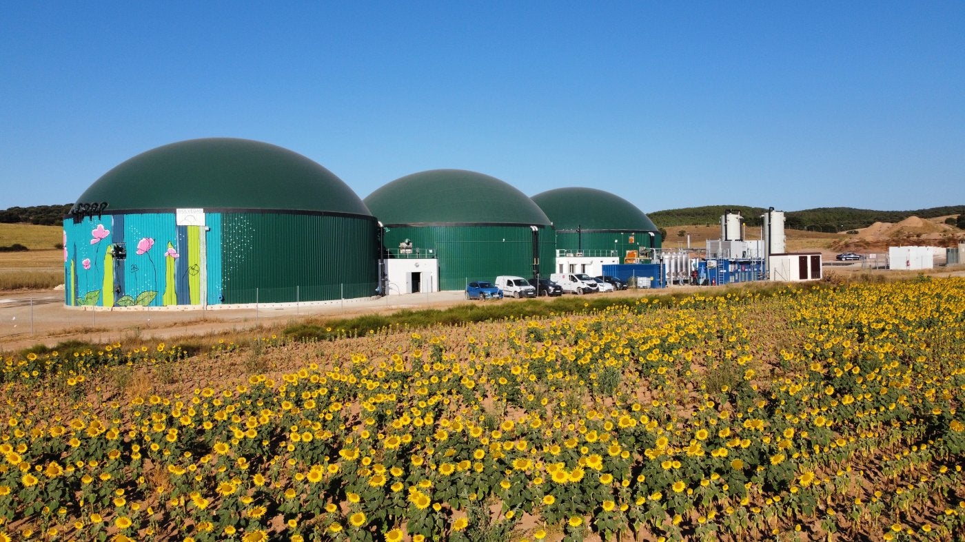 Planta de biogás de Ólvega (Soria).